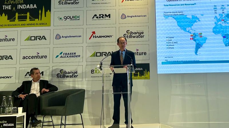 星空体育综合登录入口（中国）官方网站
应邀出席伦敦矿业大会